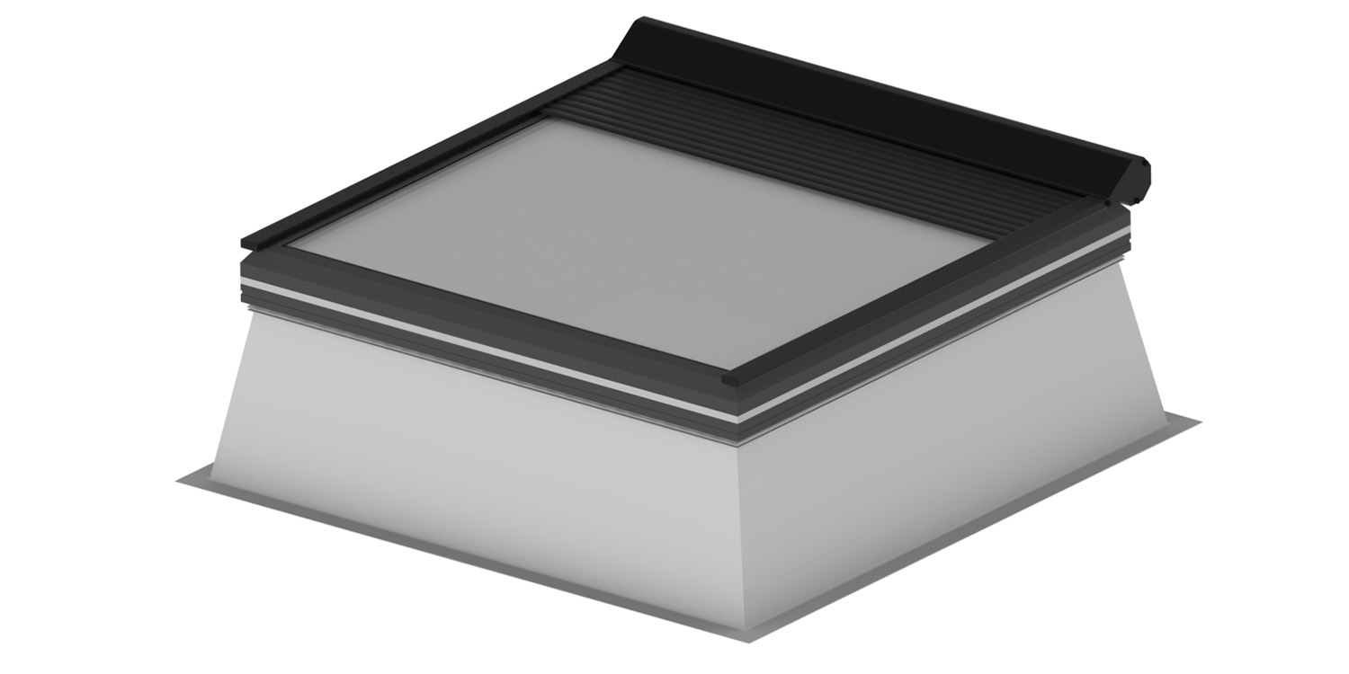 rooflight with external blind