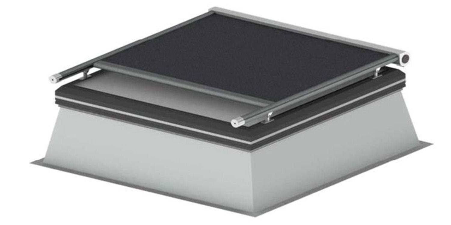 Shading example on rooflight