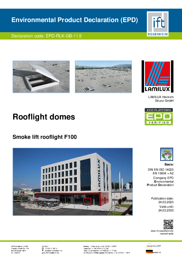 Rooflight EPD thumbnail